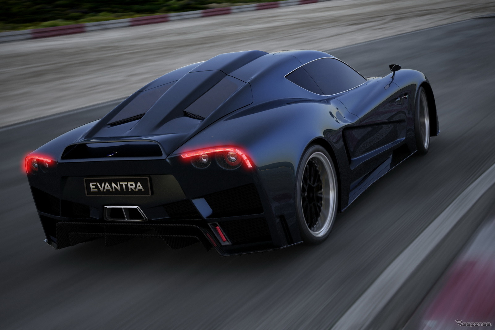 イタリアのFaralli & Mazzanti社の新型スーパーカー、EVANTRA