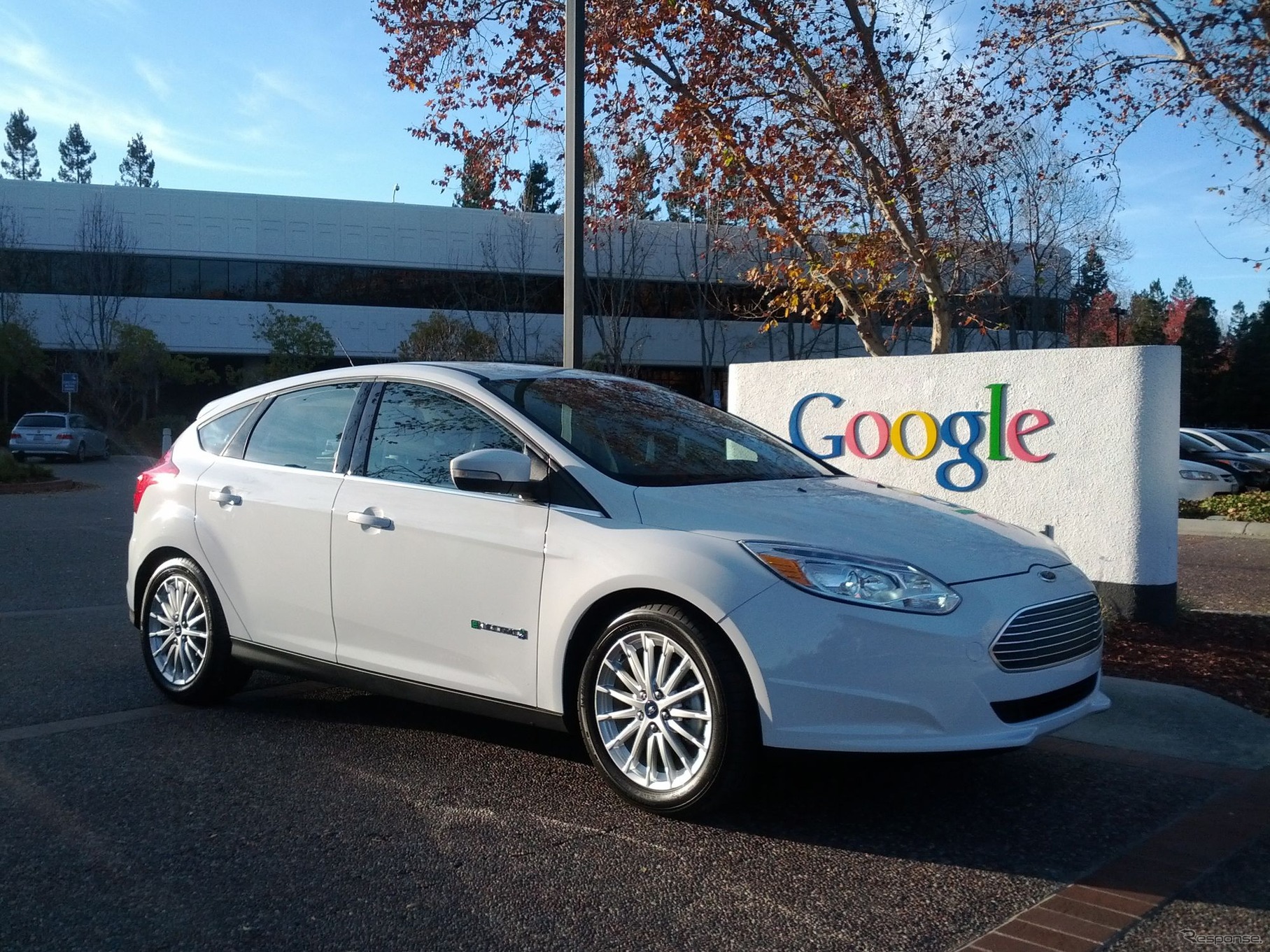 グーグルに納車されたフォーカス・エレクトリック