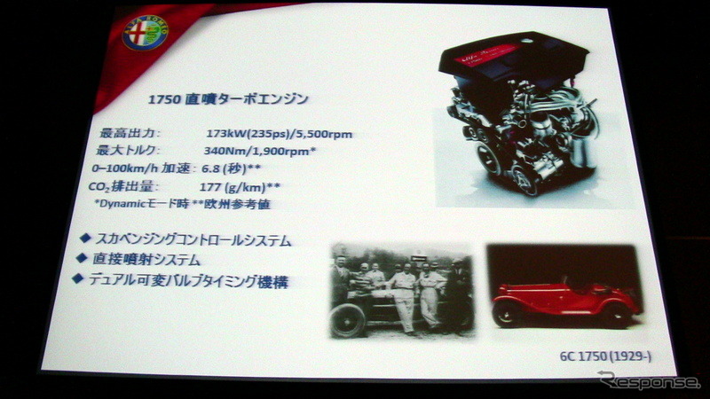 【アルファロメオ ジュリエッタ 日本発表】147以上の成功を目指す［動画］ 