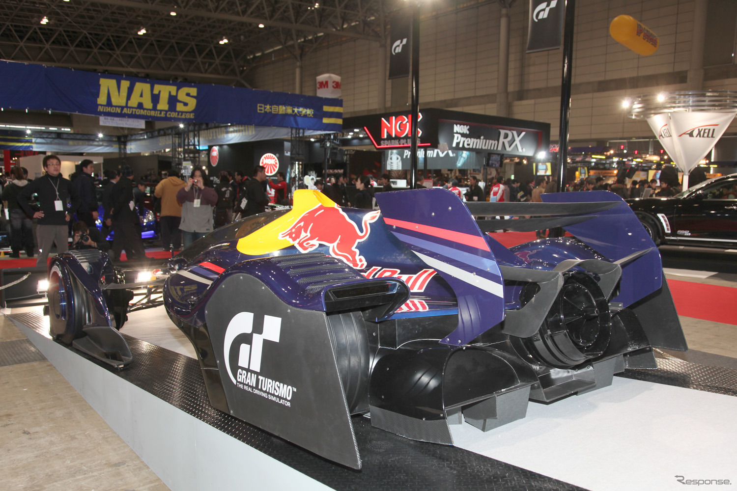 【東京オートサロン12】レッドブルが設計した400km-hオーバーマシン