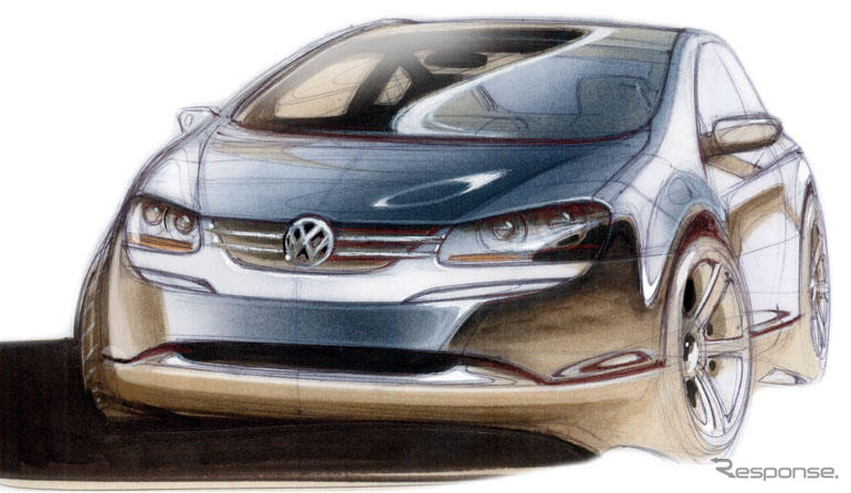【新型VWゴルフ】写真蔵…「ゴルフ」アイコンのデザイン