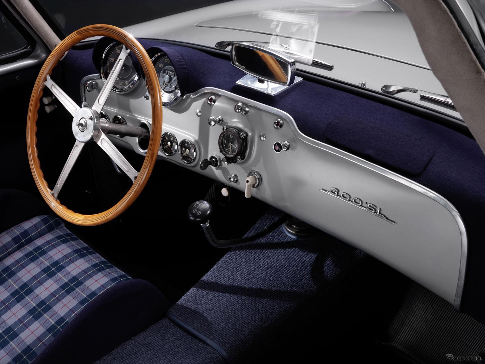 フルレストアされて披露された1952年式メルセデスベンツ300SL（デトロイトモーターショー12）