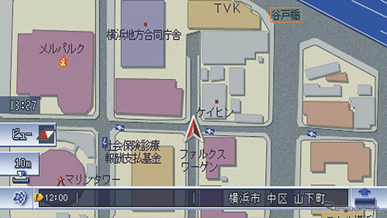 【カロッツェリアHDDサイバーナビ】自車位置は1秒間に10回も演算