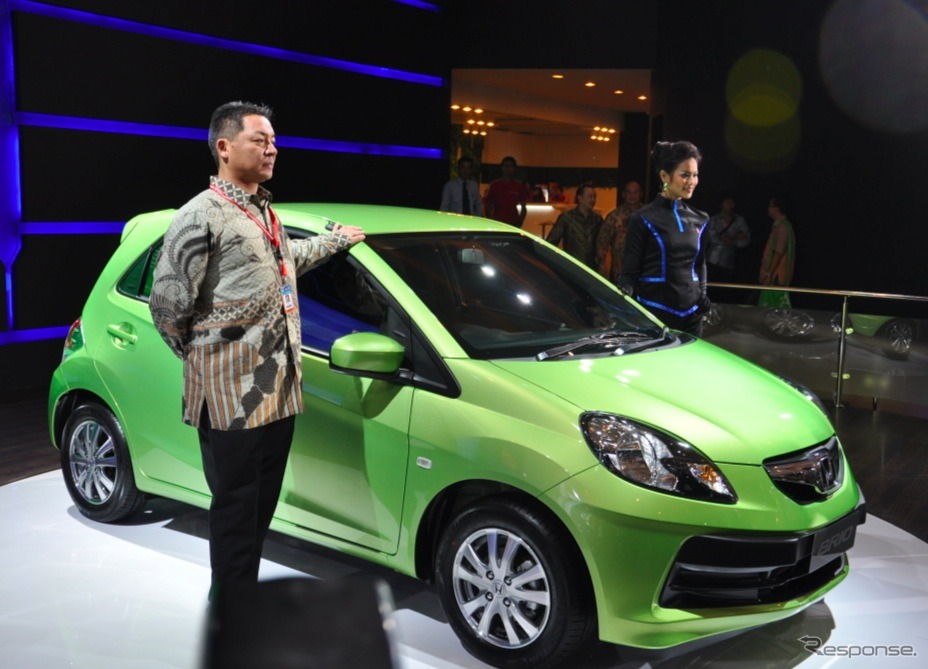 ホンダがタイで生産する ブリオ