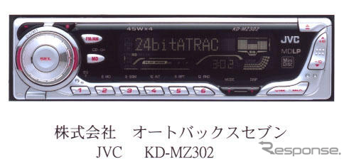 オートバックス限定「JVC」カーオーディオに新商品