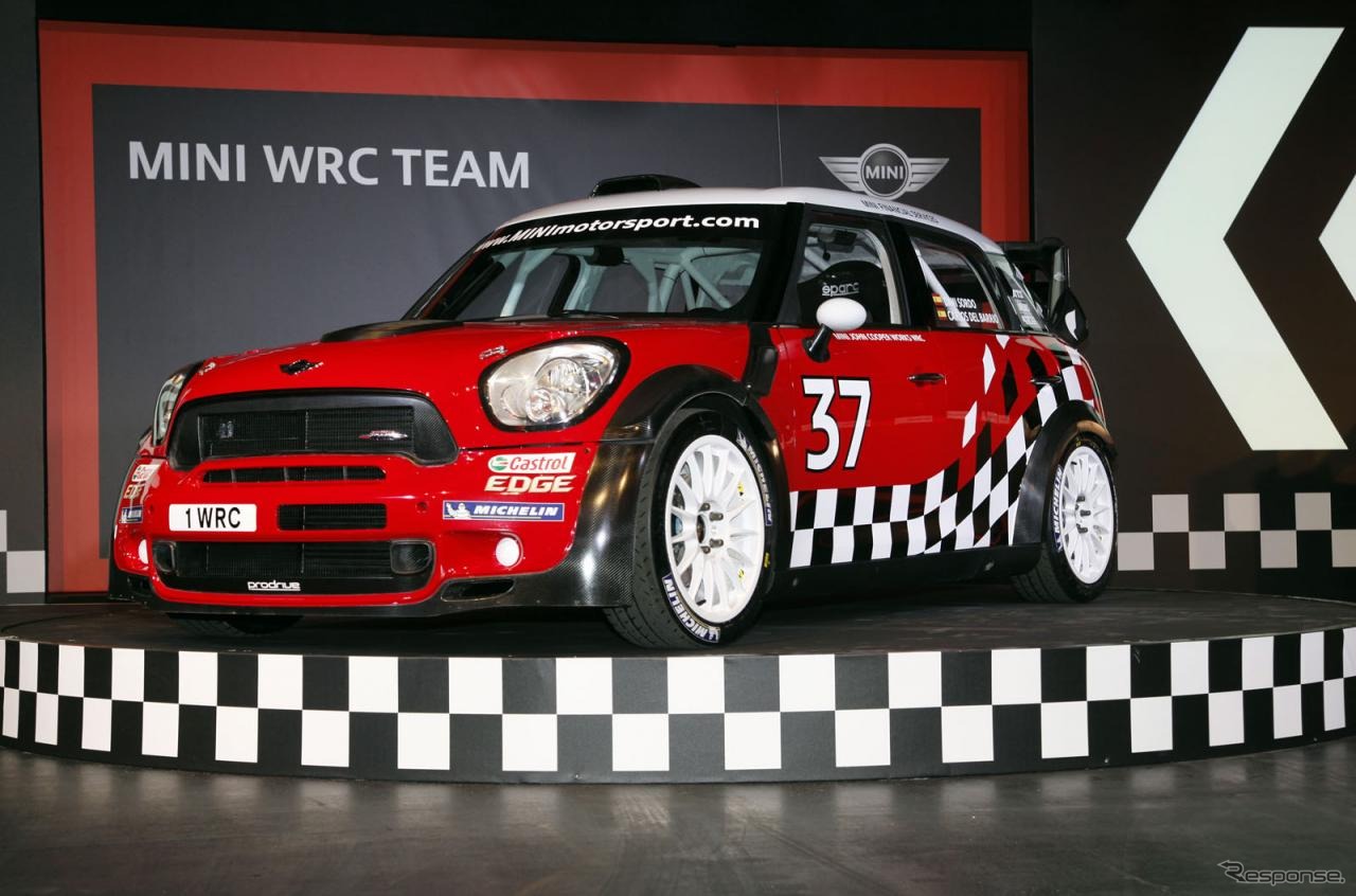 MINIクロスオーバーがベースのWRC（世界ラリー選手権）参戦マシン、MINI WRC