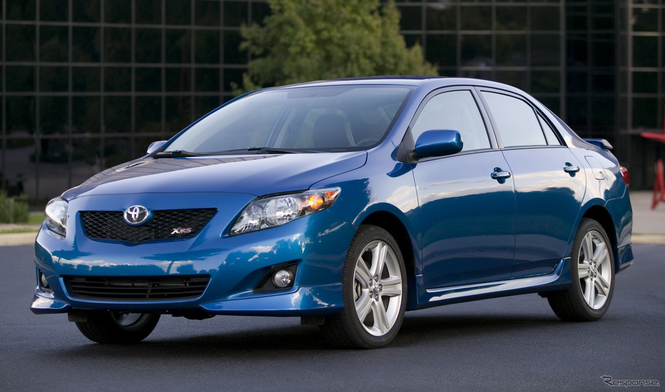 米国仕様のカローラ