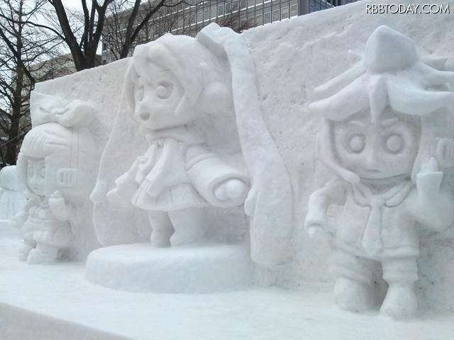 JR北海道、“雪ミク”仕様の切符やフリーパス発売 昨年の初音ミク雪像