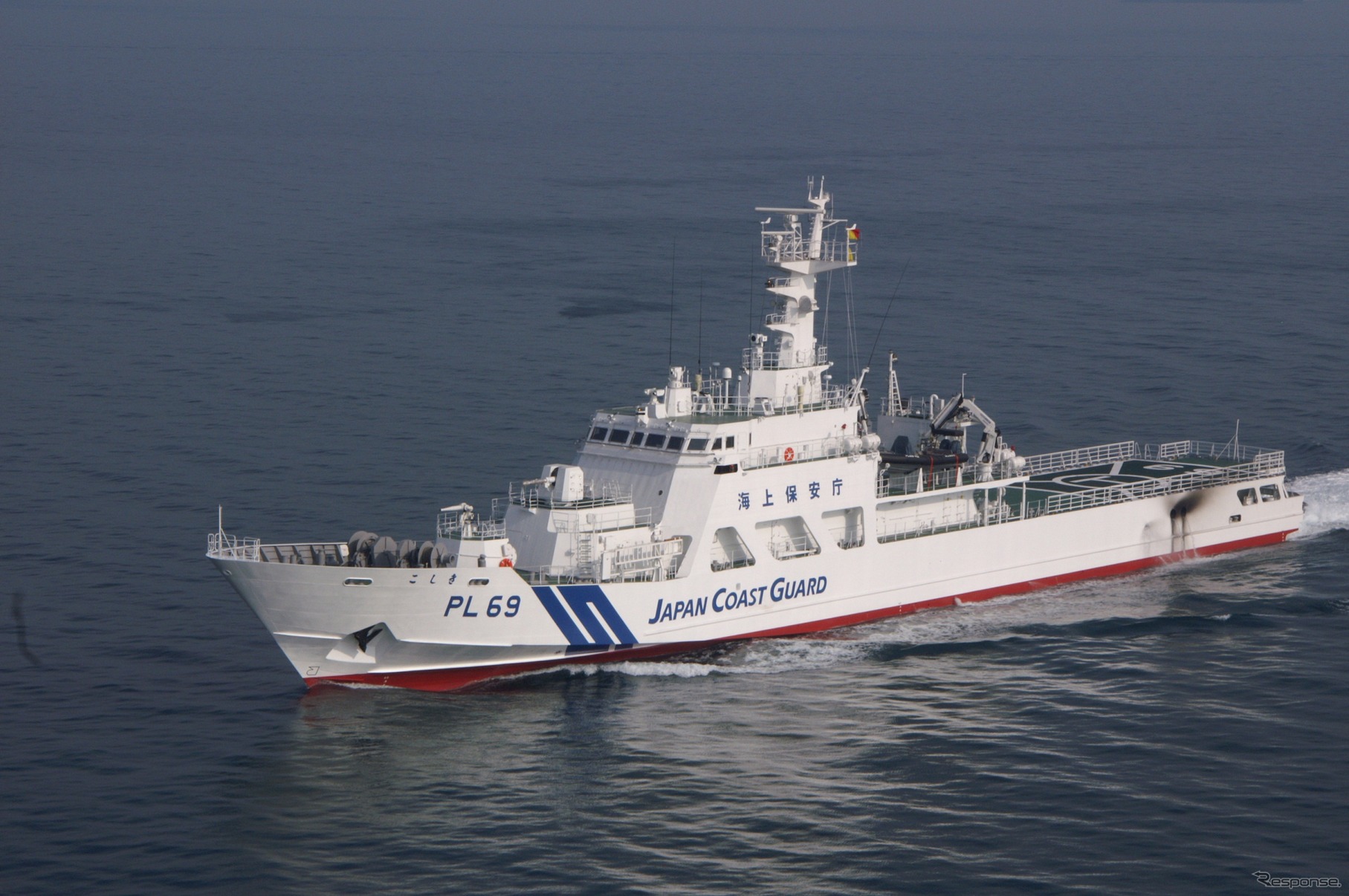 優勝した巡視船こしき