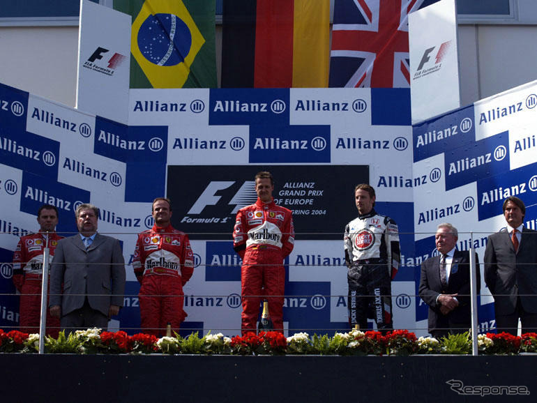 【F1ヨーロッパGP】決勝…佐藤琢磨、激しく2位争い