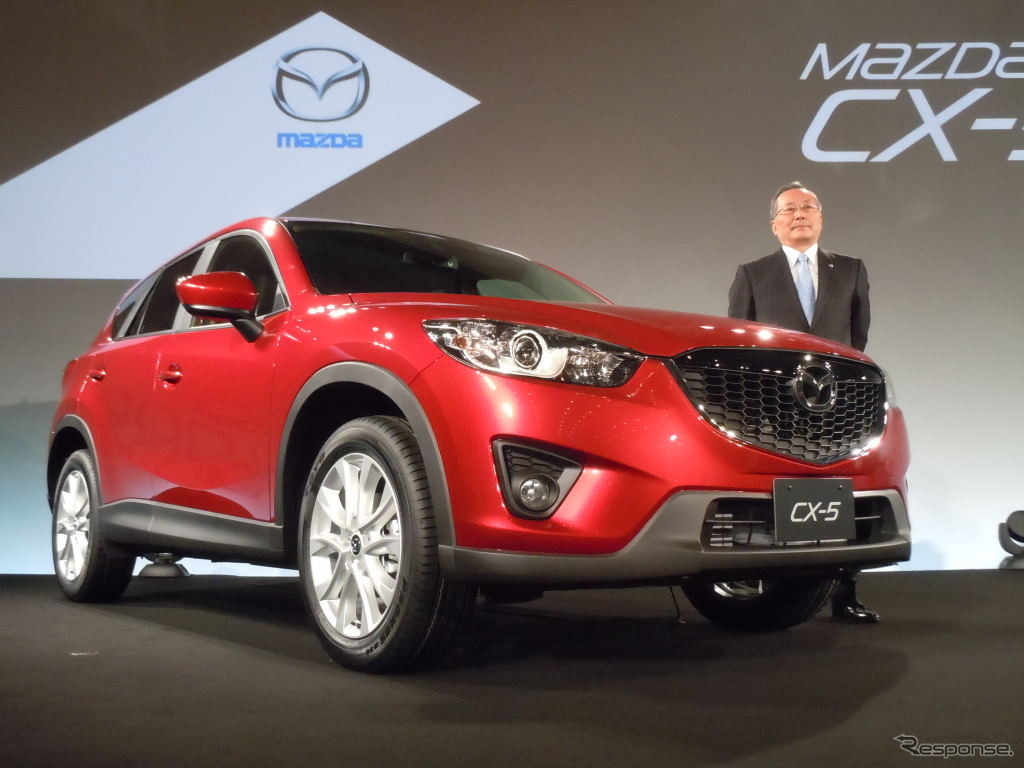マツダCX-5発表会