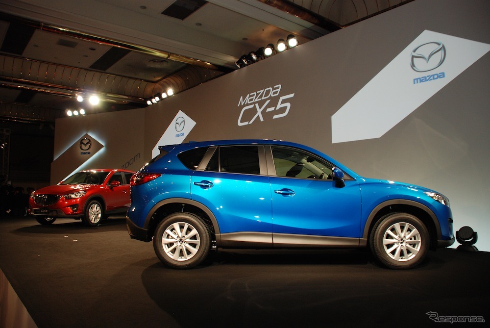 マツダ CX-5 発表会