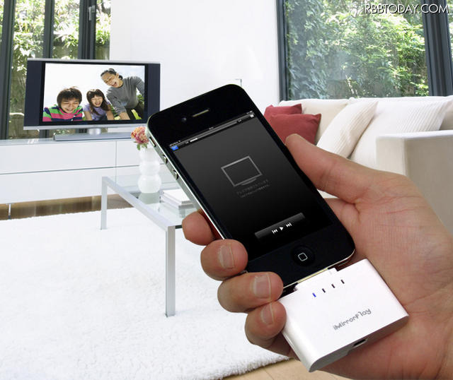 テレビへの出力イメージ