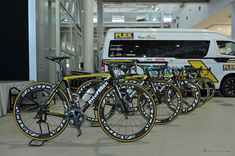 発表会とともにデモ走行も行なわれた（2月18日）