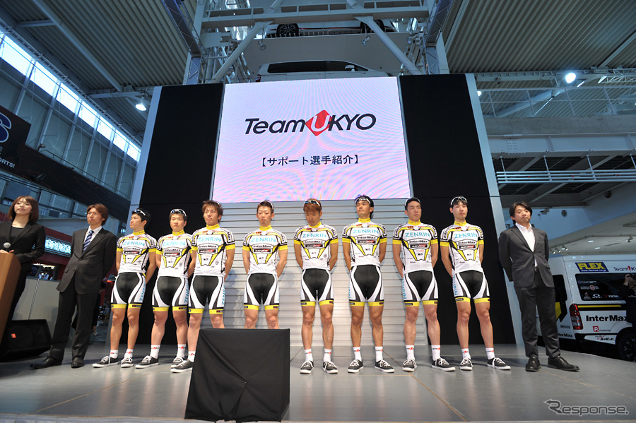 発表会とともにデモ走行も行なわれた（2月18日）