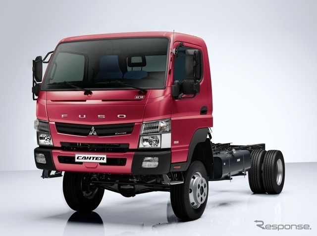 三菱ふそうトラック・バス 新型キャンター 4WDモデル