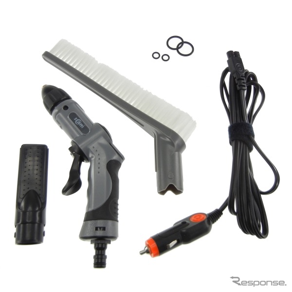 上海問屋、シガーソケットで使えるポータブルシャワー