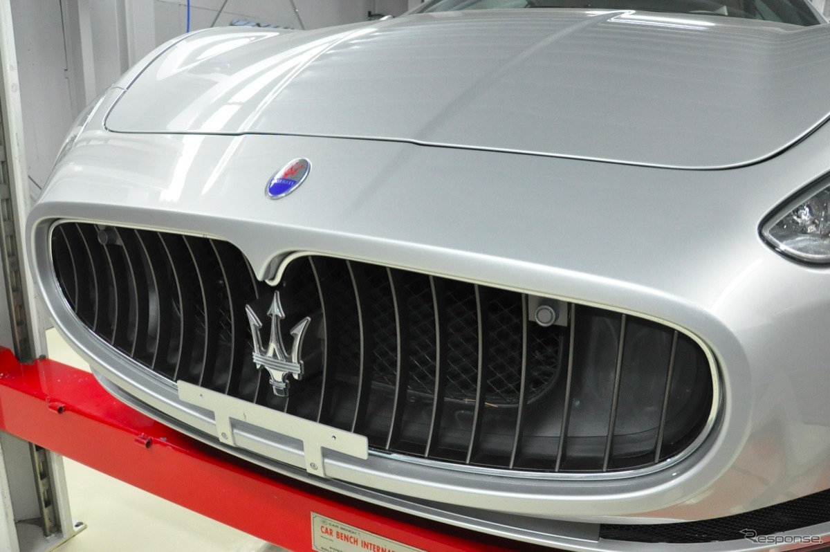 エムエスジャパンの発表会。溶接のデモを行なうなど、来場者に向けて、同社が扱う機器が紹介された