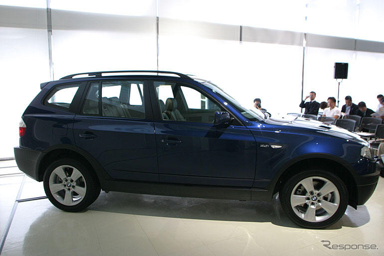 【BMW・X3日本発表】写真蔵…若さを失わないあなたへ