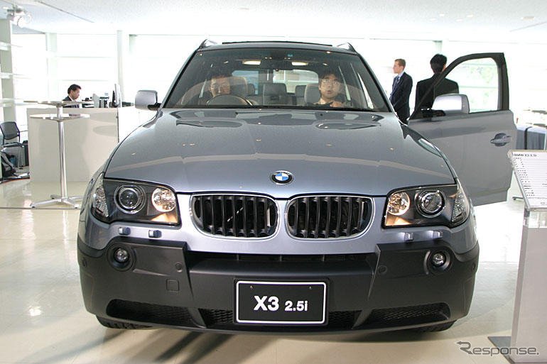【BMW・X3日本発表】写真蔵…若さを失わないあなたへ