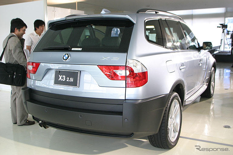 【BMW・X3日本発表】写真蔵…若さを失わないあなたへ