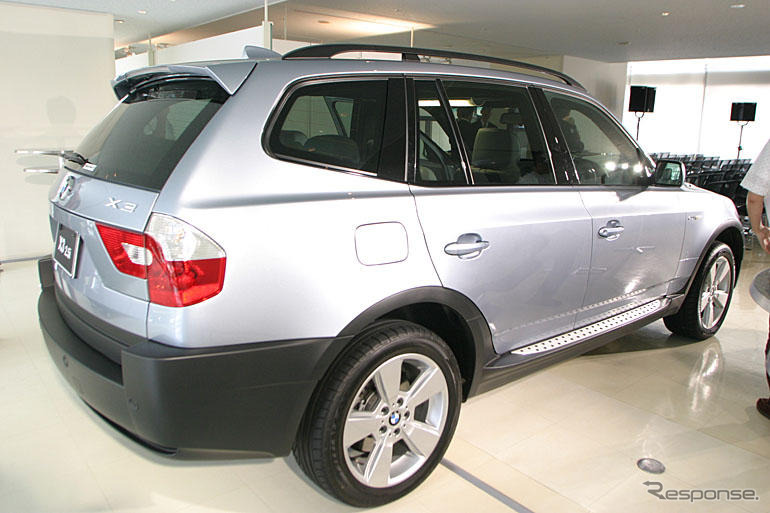 【BMW・X3日本発表】写真蔵…若さを失わないあなたへ