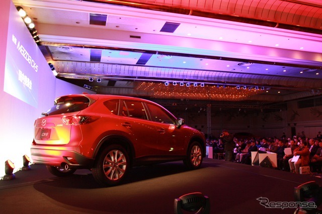 マツダCX-5発表会
