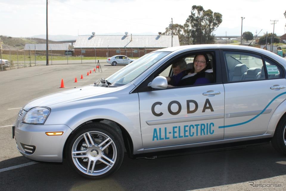 米国CODAオートモーティブの初の量産EV、コーダセダン