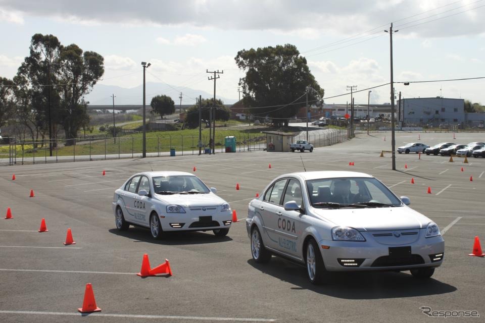 米国CODAオートモーティブの初の量産EV、コーダセダン