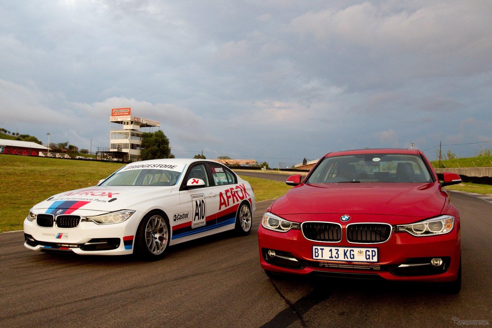 南アフリカで発表された新型BMW3シリーズのレーシングカー