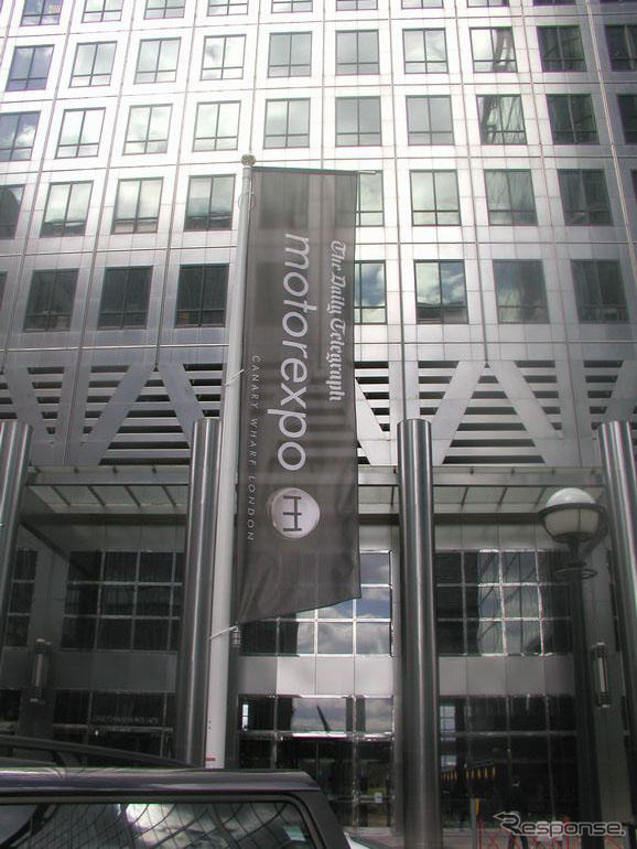 【モーターエクスポ】ロンドンのカナリーワーフで開催