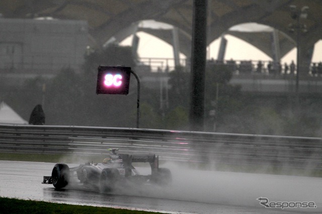 セナ（ウィリアムズ。3月24日、F1マレーシアGP）