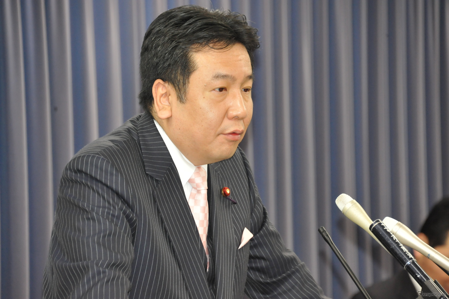 枝野幸男経産相（29日・経産省）