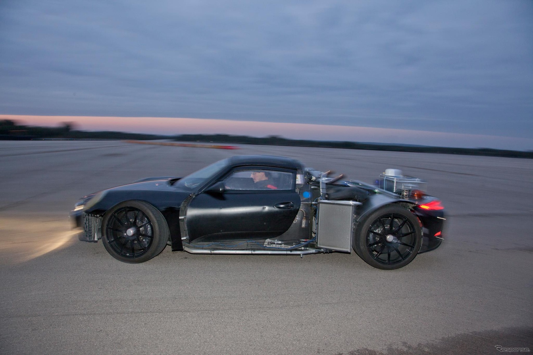 ポルシェ918スパイダーのテストカー