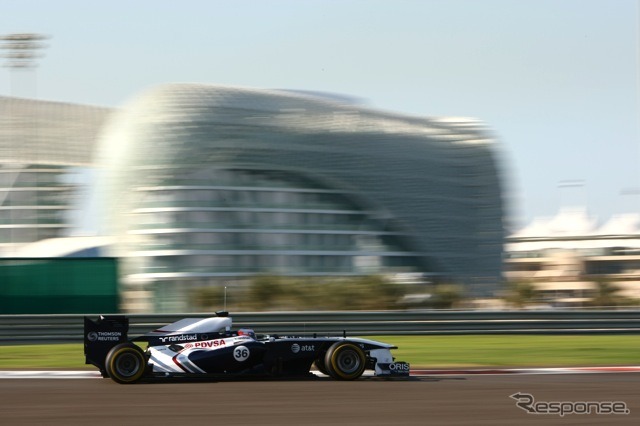 ウィリアムズ（2011年11月、F1アブダビテスト）