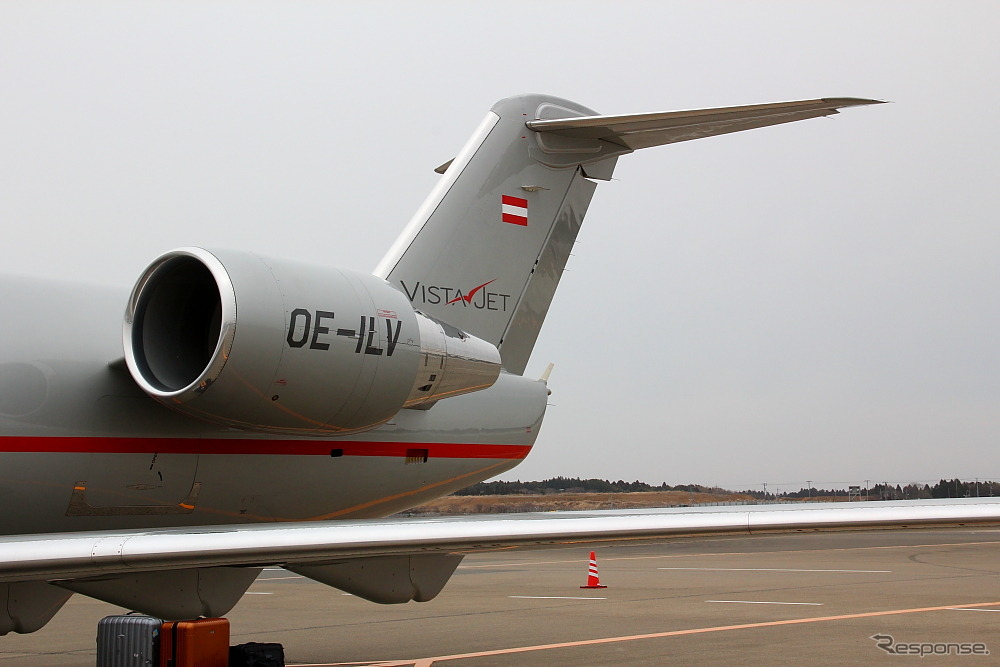 ビスタジェット社（オーストリア）のボンバルディア・チャレンジャー605