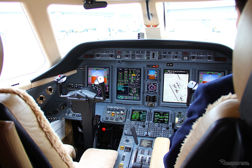 朝日航洋（東京）のセスナ680（サイテーション・ソブリン）