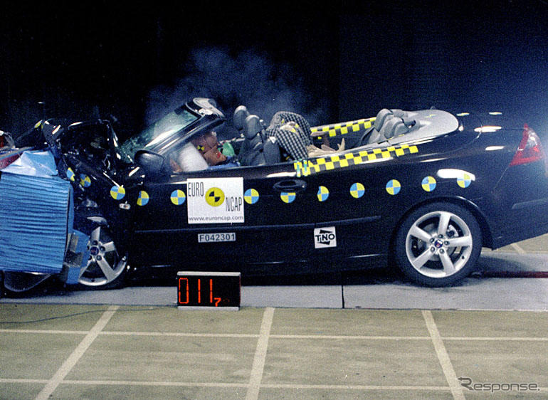 【ユーロNCAP】欧州のサーブ車全モデルが5スター