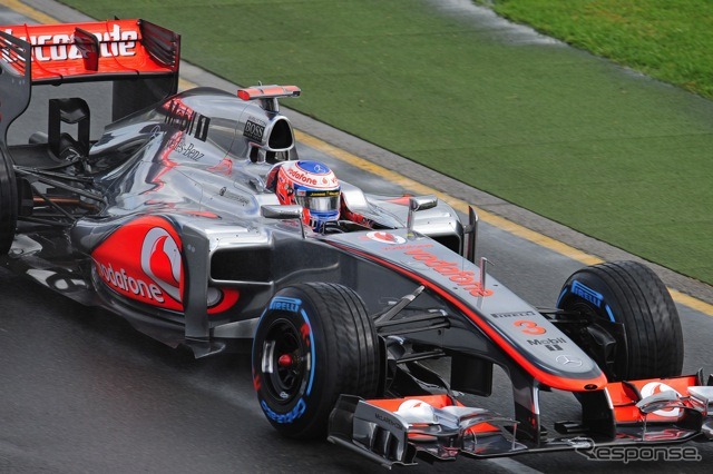 バトン（マクラーレン、F1オーストラリアGP）
