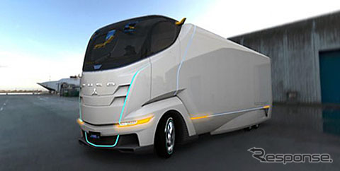 三菱ふそうトラック・バスのコンセプトモデル FUSO-Concept II