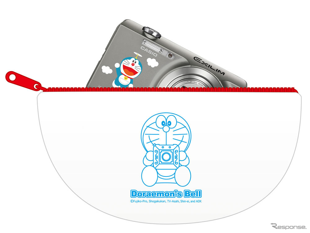 ドラえもんのカメラ第3弾「Doraemon's Bell×CASIO EXILIM EX-Z3000」