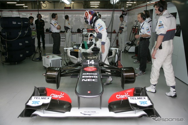 F1中国GP決勝（小林可夢偉）