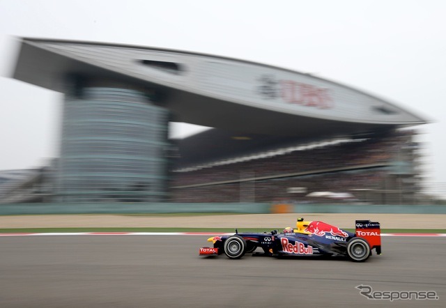 ウェーバー（レッドブル、F1中国GP）
