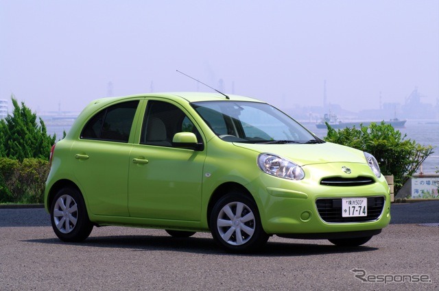 タイ生産の日産マーチ