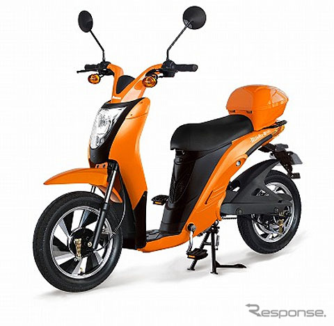 プロスタッフのペダル付き電動スクーター、プロッツァミレットLi