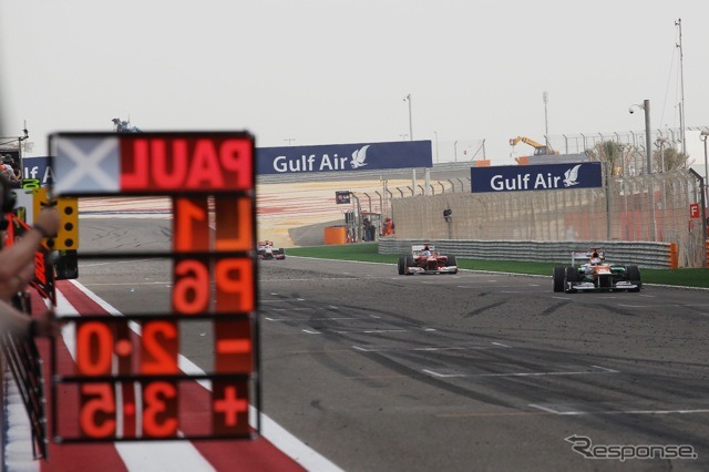 ディレスタ（フォースインディア、F1バーレーンGP）