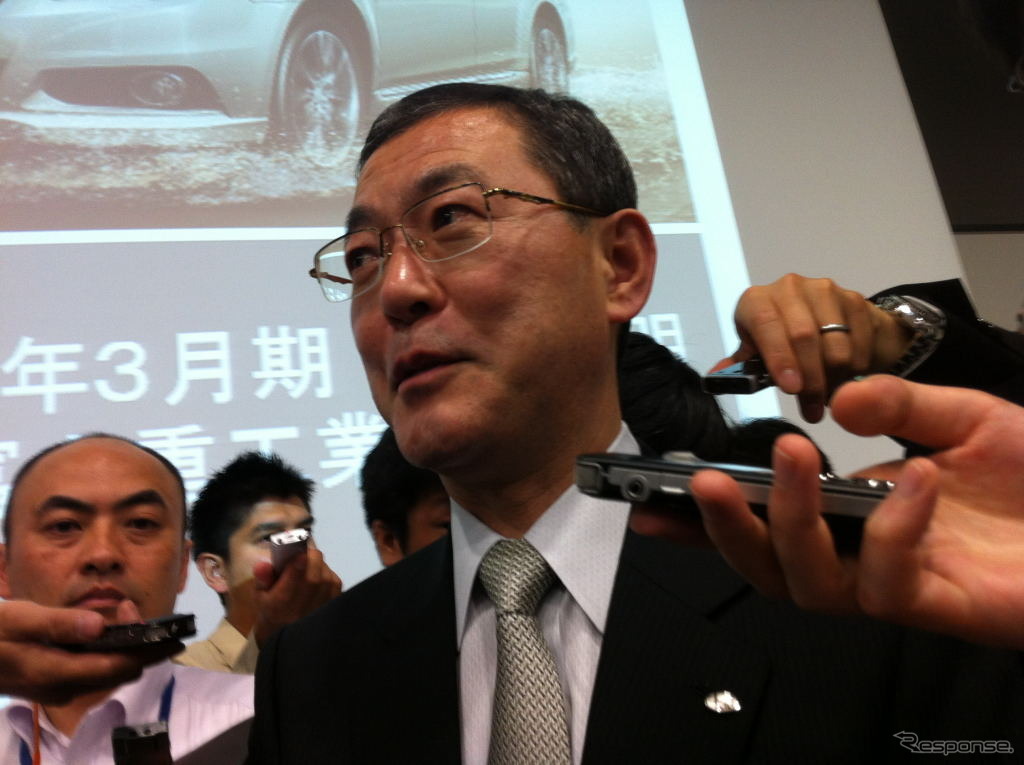 富士重工業・吉永泰之社長