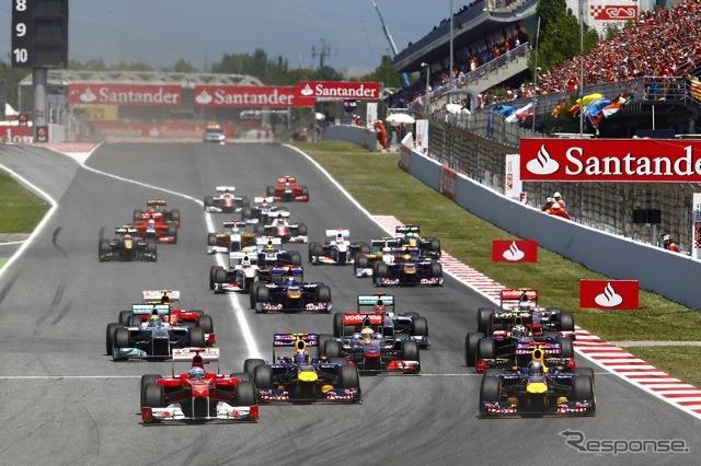 F1スペインGP（2011年開催の様子）