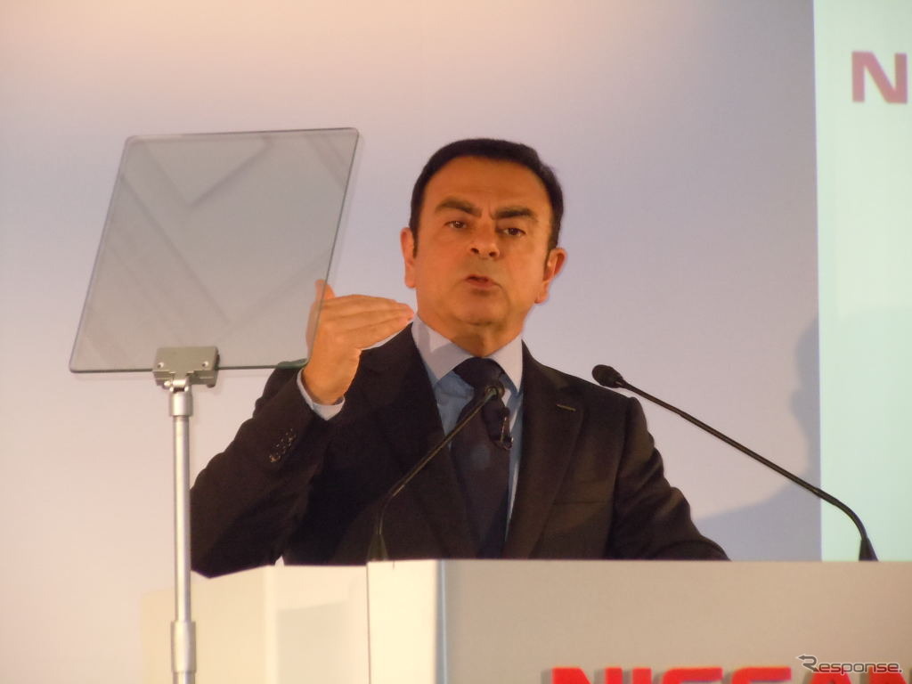 日産自動車カルロス・ゴーン社長