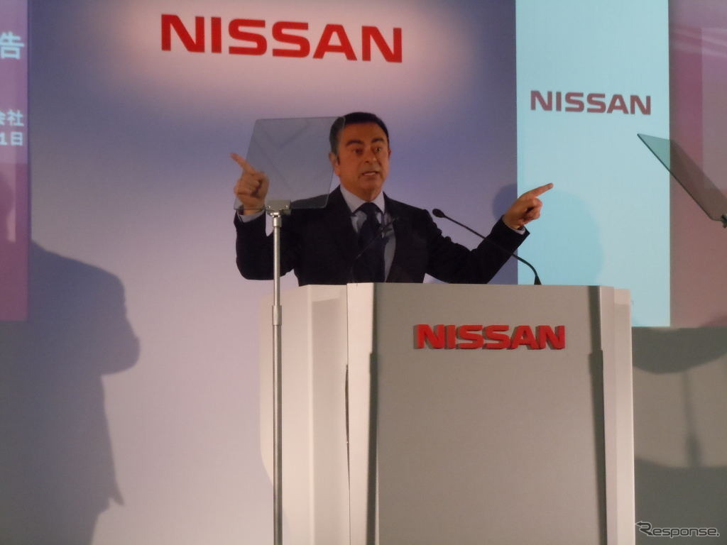 日産自動車決算会見